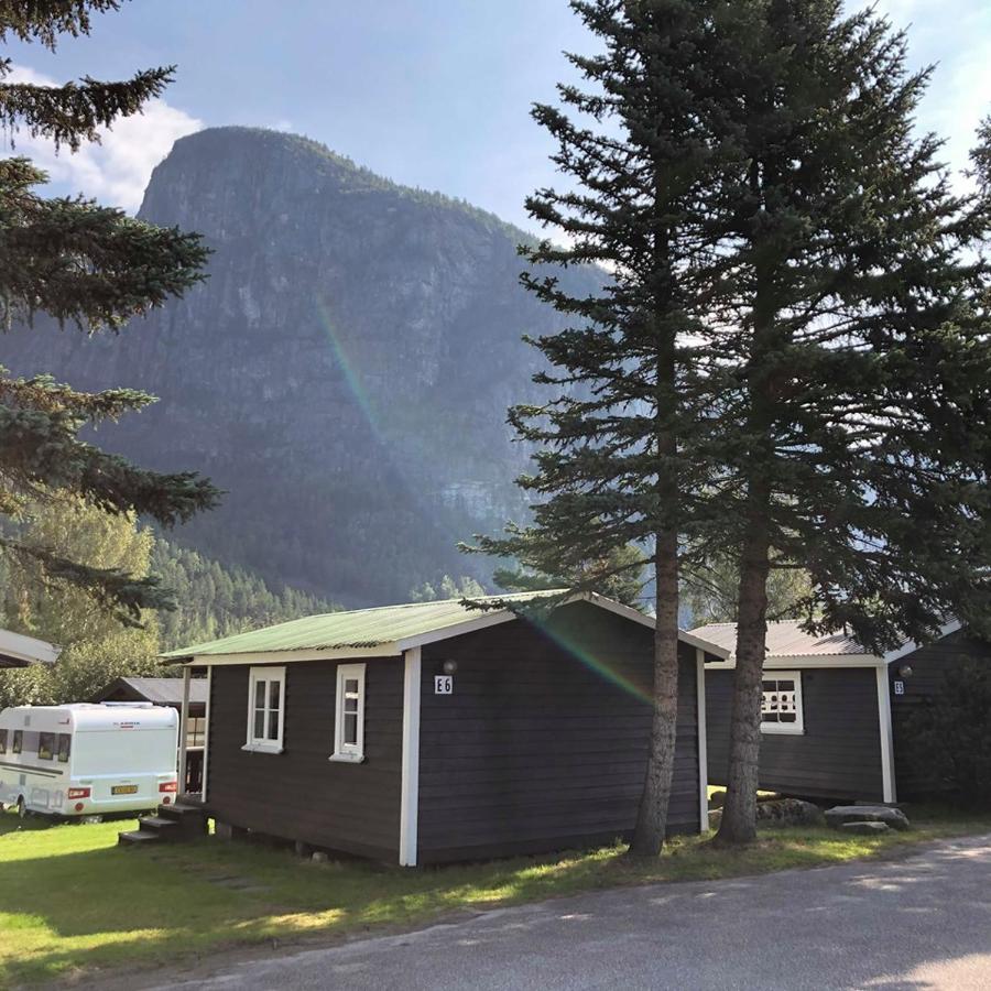 Solvgarden Camping Rysstad Kültér fotó
