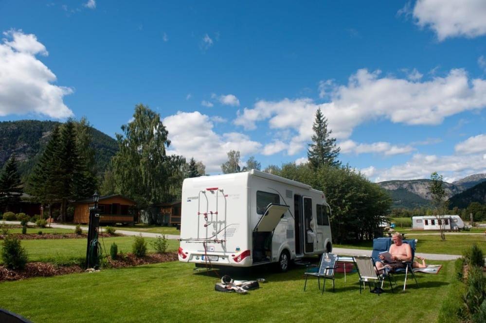 Solvgarden Camping Rysstad Kültér fotó